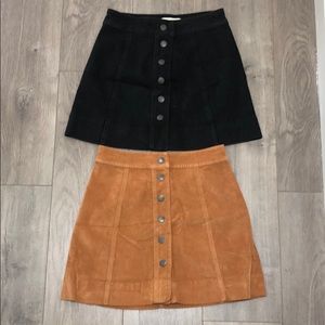 Set of 2 Madewell Skirts Size 0